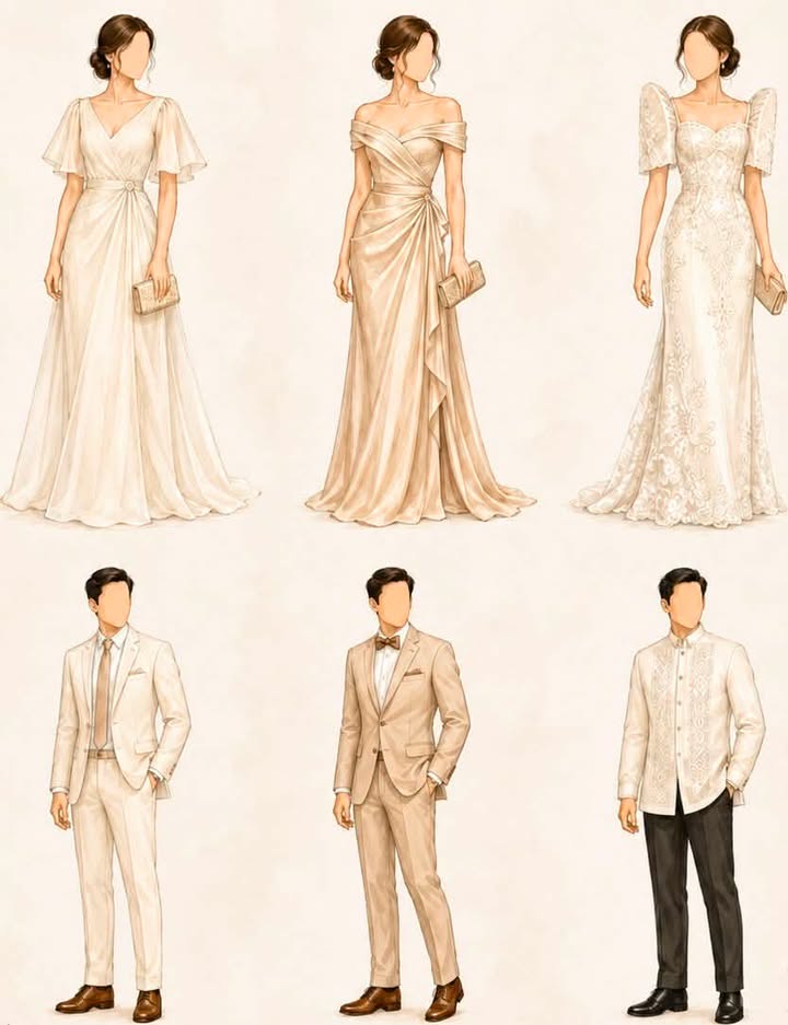 Sage green formal gown inspiration